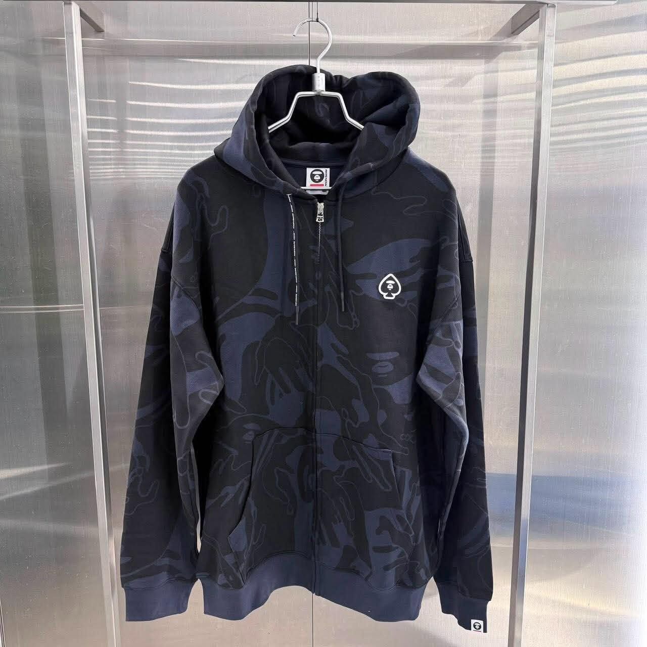 開團預購 AAPE 2026 秋冬 猿人 黑桃 拉鍊 外套 AAPSWMD380XXR 380
