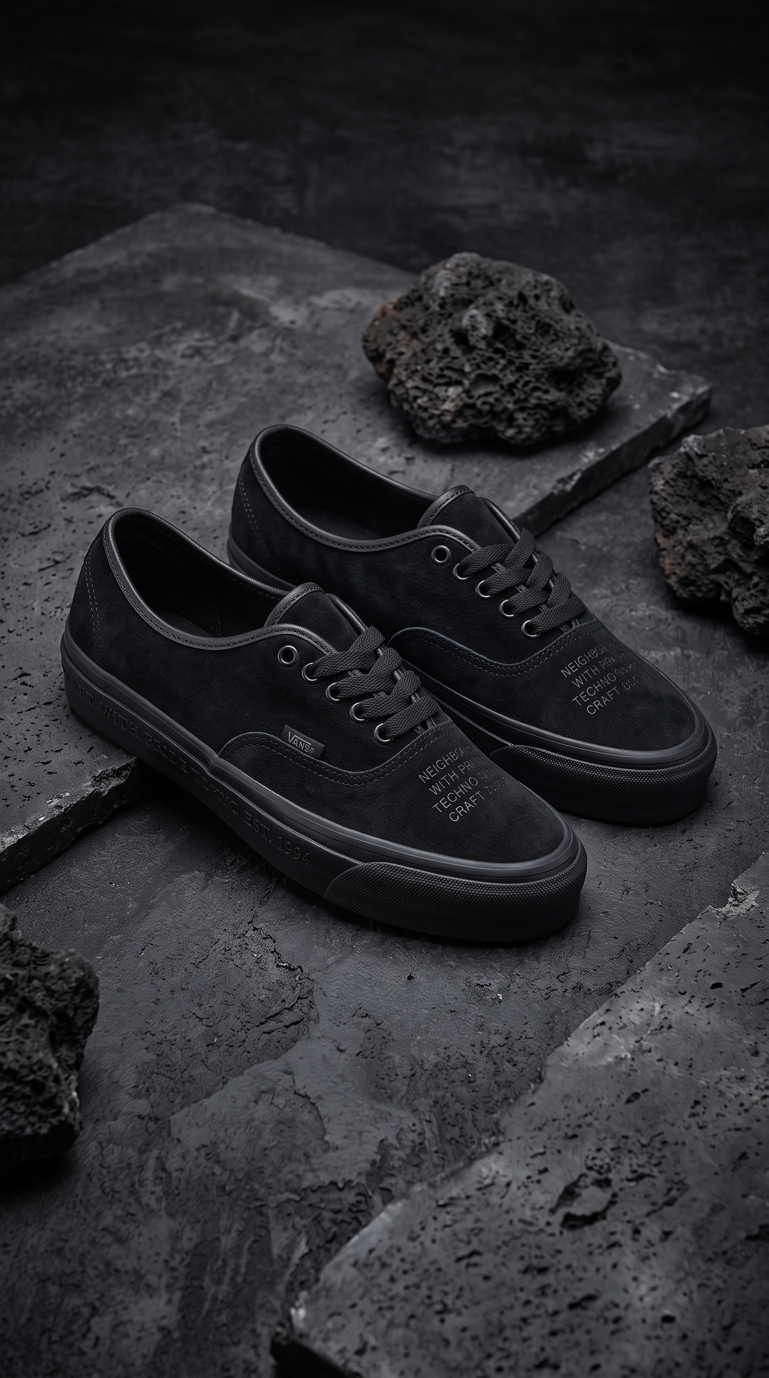 【Focus Store】預購 NEIGHBORHOOD x Vans Authentic 44 Natural “Black” 黑色 VN000XVJBLA