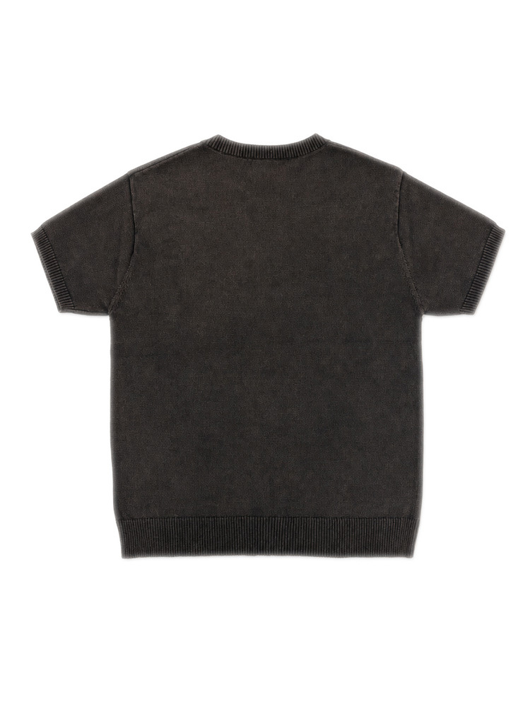 Black Napoleon Zip Knit