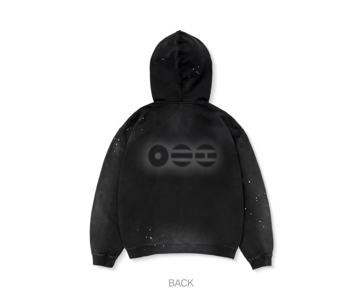 在台現貨｜BTS ARIRANG 黑色潑墨帽TEE Hoodie