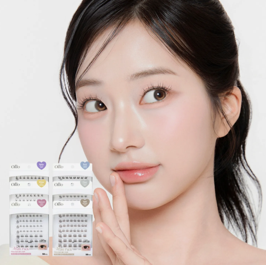 Ollio No-glue Lash [Multi PACK Plus] (8/9/10/11mm) 56pcs (補充裝不含鑷子）