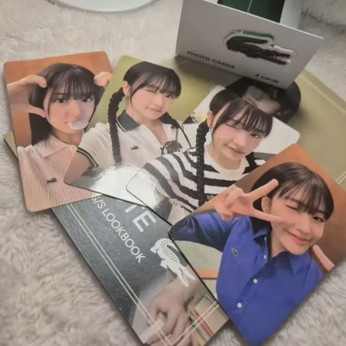 在台現貨｜IVE 安宥真 YUJIN LACOSTE 小卡 (一包4張)
