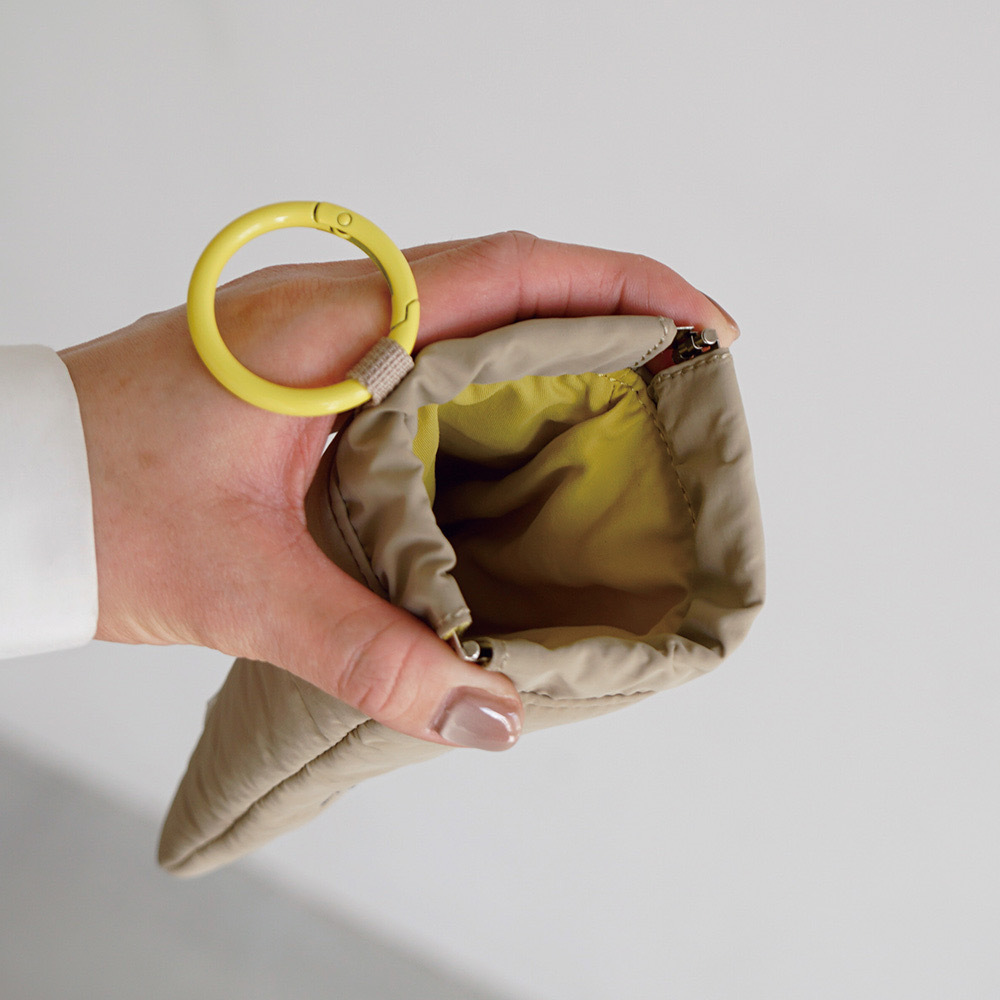 【最新發售】JP Miffy  革綿料刺繡 鐵夾長形散子包 Multi Ring 4533 TK260807
