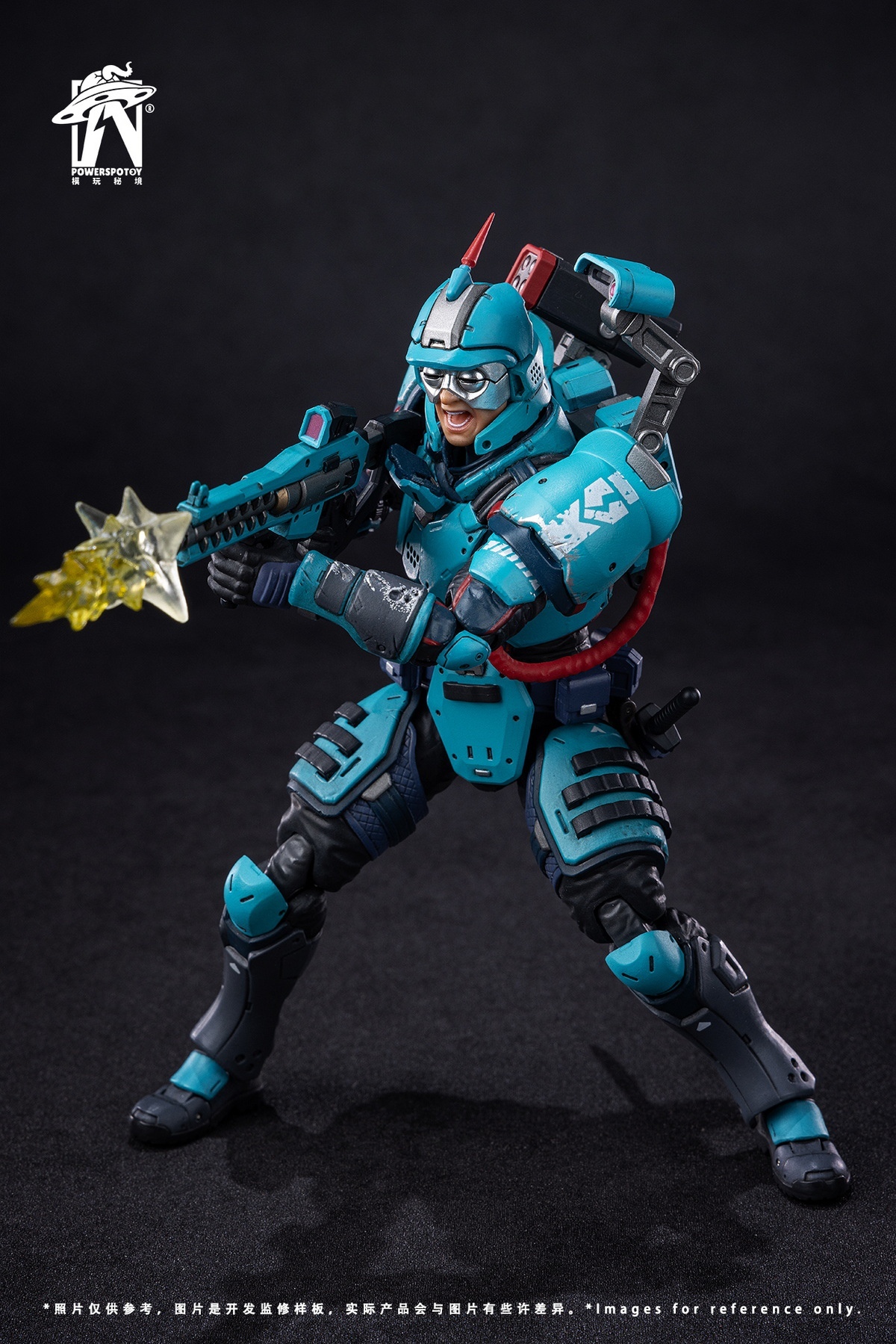 (Pre-Order) Powerspotoy - 1/12 Xpedion Silver Lightning Special Forces (Tactical Soldier) Action Figure