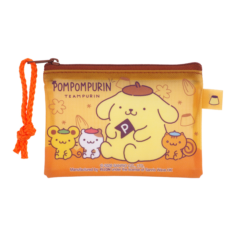 Pompompurin 閃紗網底文件袋-迷你 9-5478-60