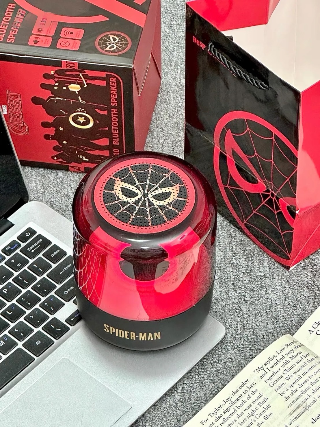 【預購】MARVEL 迪士尼聯名 蜘蛛人藍芽音響 MAVSUP