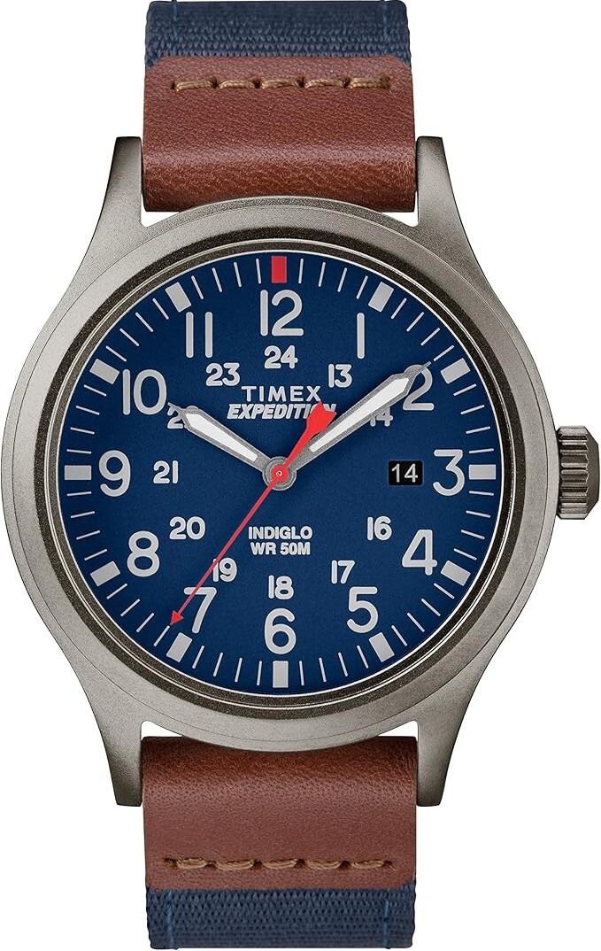 萬年鐘錶 - TIMEX 天美時  休閒設計織布錶帶男錶  TW4B14100  錶徑40MM