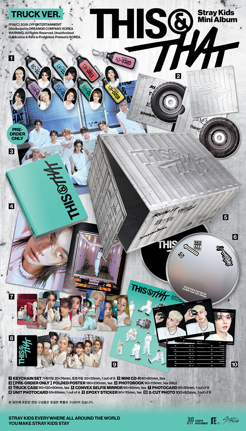 公式 Stray Kids This&That 中華 QQMusic ヨントン stray kids this