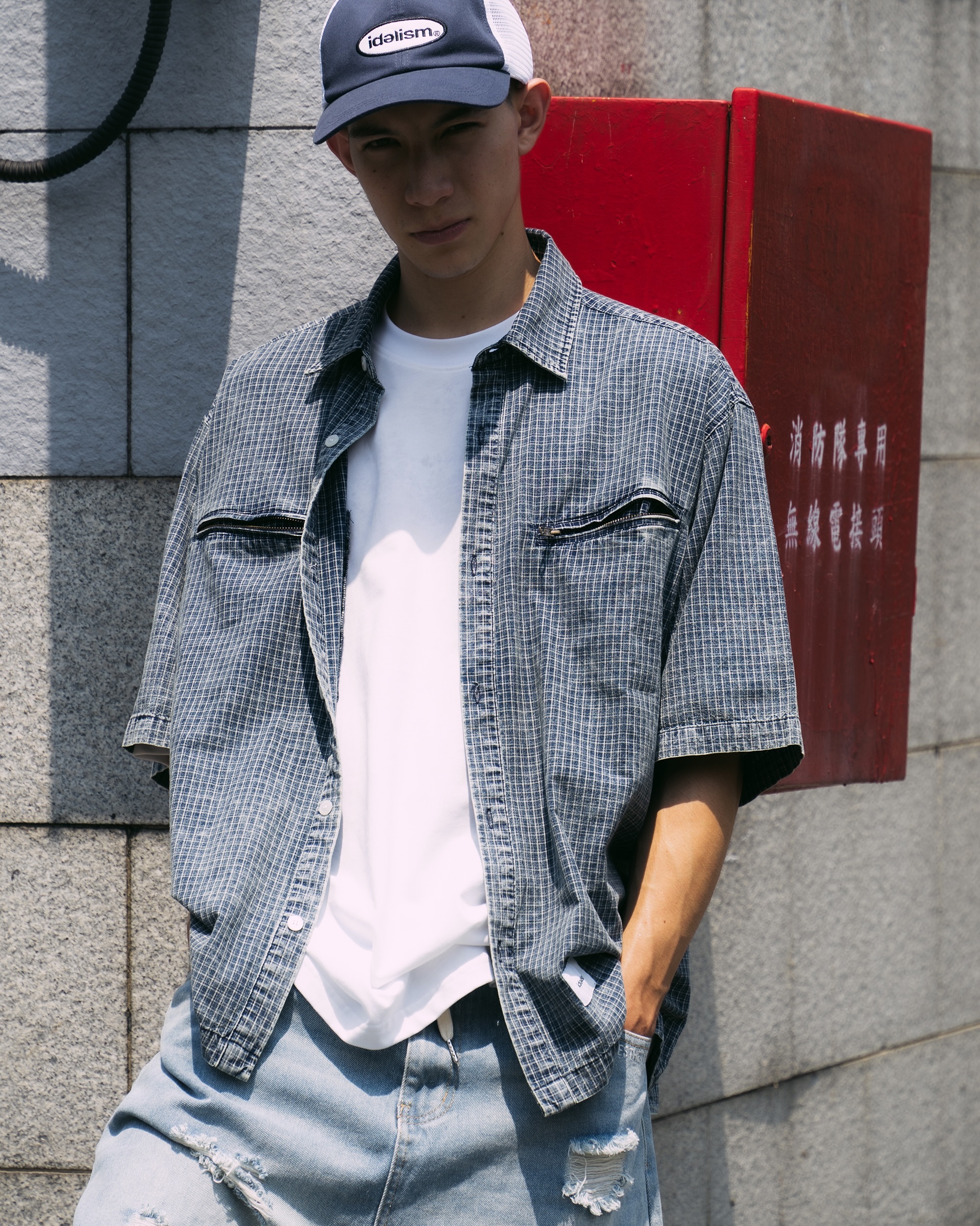 【車庫服飾】IDEALISM Vintage Shirt