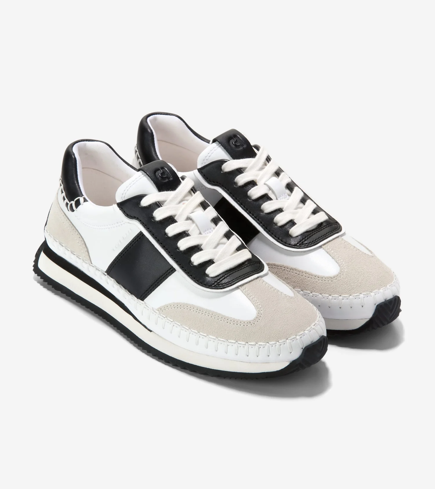 【預購】COLE HAAN H080804 GP Premier Runner 女裝皮革運動鞋 (黑白色)
