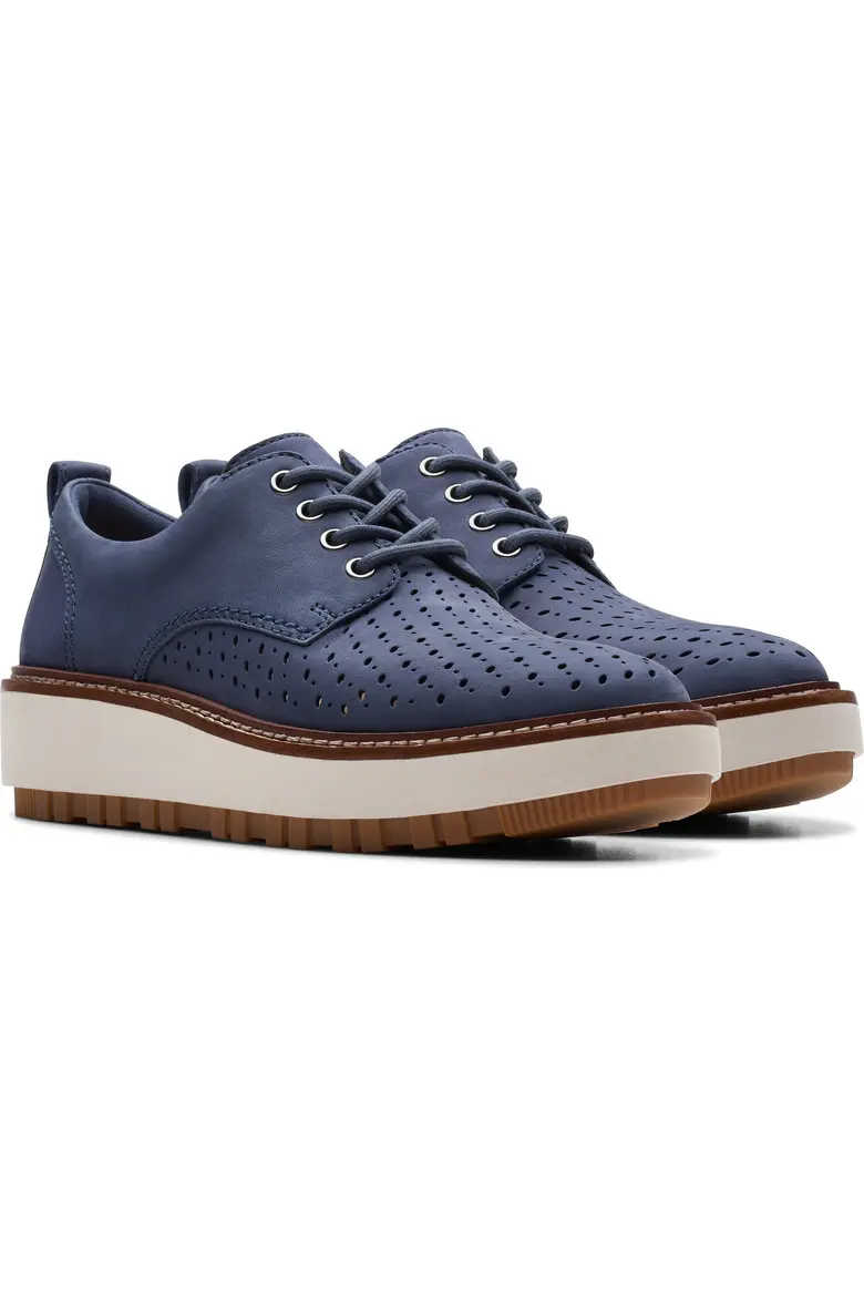 【預購】CLARKS H080809 Orianna Move 女装舒適休閑鞋 (蓝色)