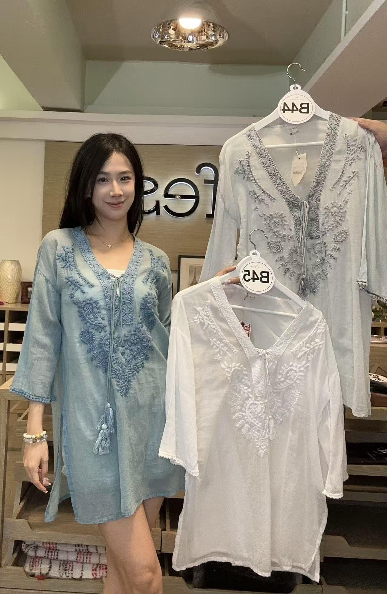 B46 100% Cotton 胸40長33 -M