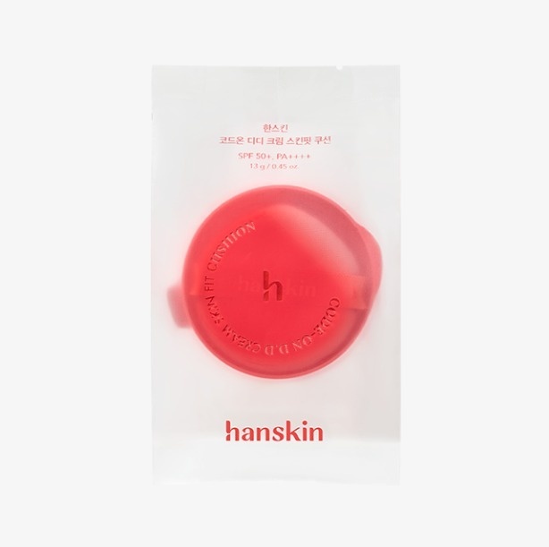 (AB) 完美修飾防曬氣墊補充裝(13g) SPF50+/PA++++ (象牙白/自然米色) - HANSKIN #1908HA
