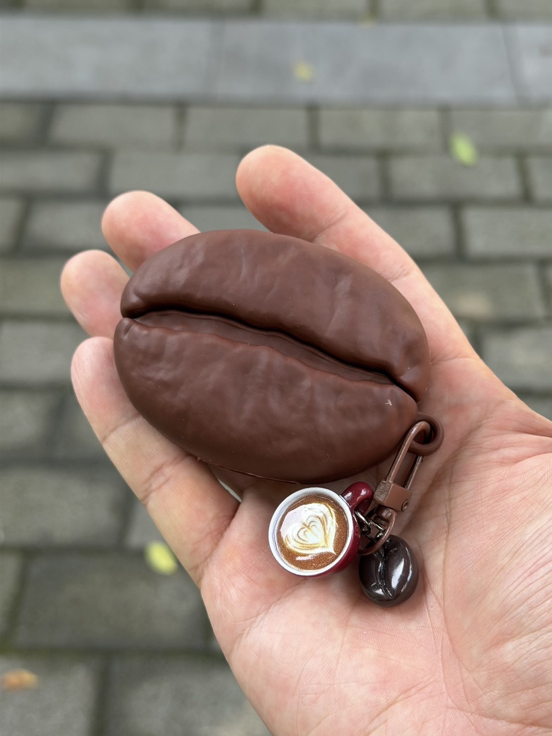 巨大咖啡豆 AIRPODS 耳機 保護殼