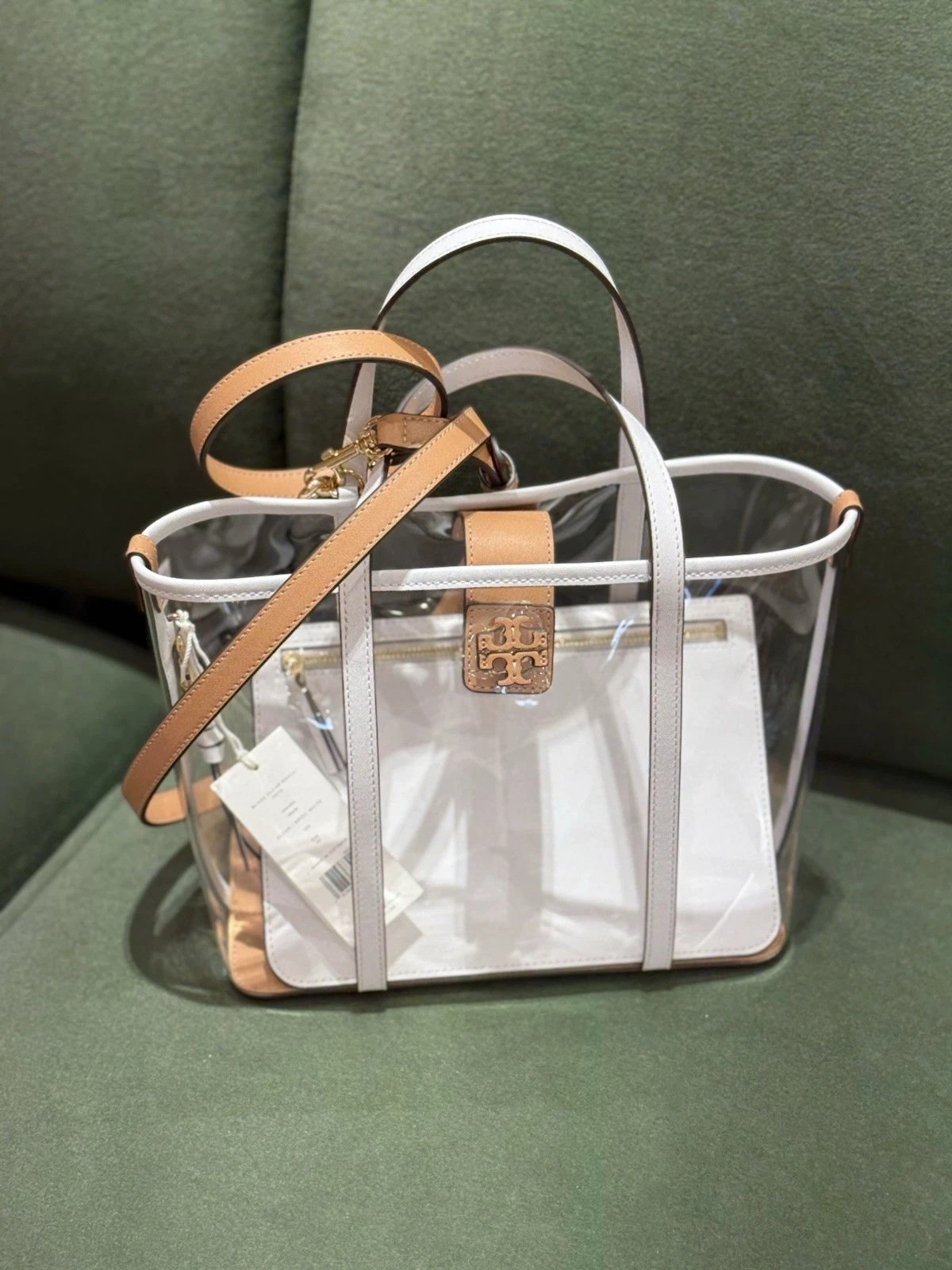 【預購】Tory Burch H0808105 Blake 透明托特包