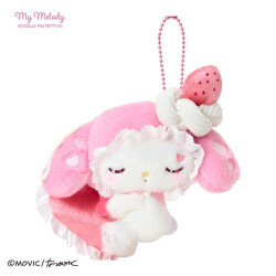 Sanrio My Melody : Dolly Mix Petit Sleeping Soundly Plush Keychain