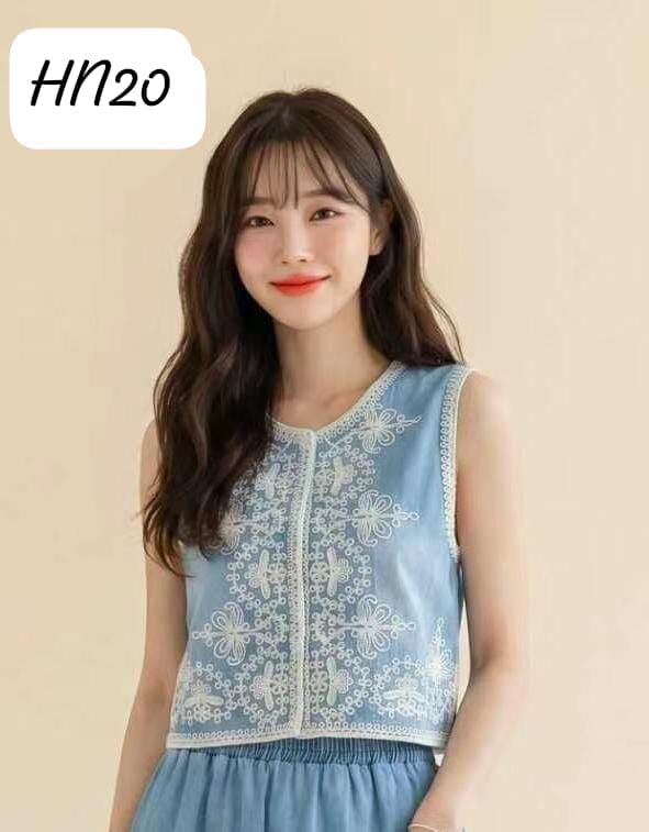 HN20 背心牛仔  胸38 長20 $369