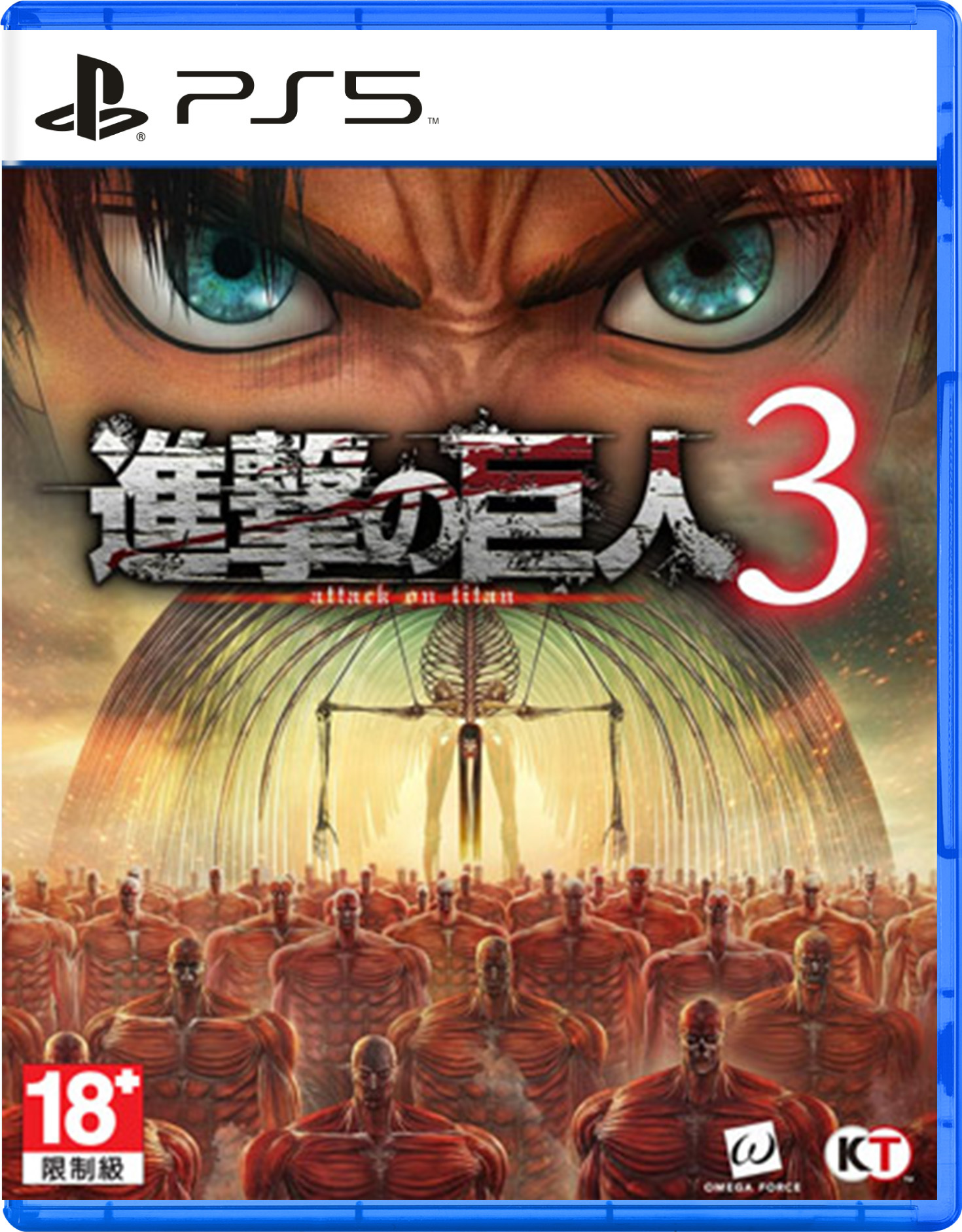 預購 PS5 進擊的巨人 3 中文版 2026-12-10