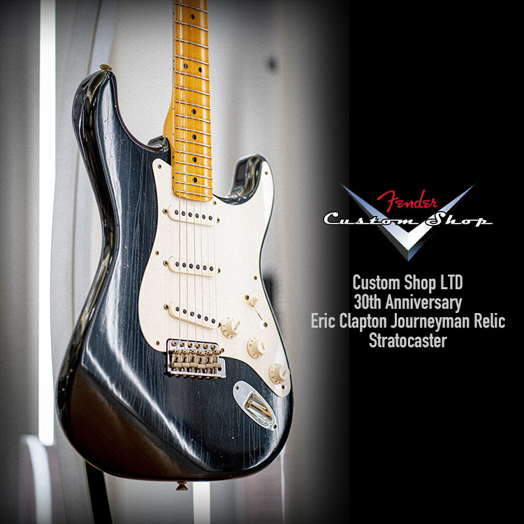 Fender Custom Shop LTD 30th Eric Clapton Journeyman Stratocaster Black