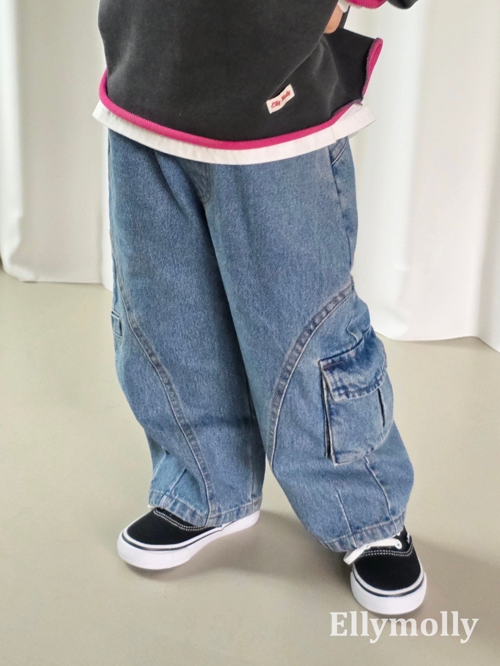 Ellymolly 氣球工裝褲 / 3色