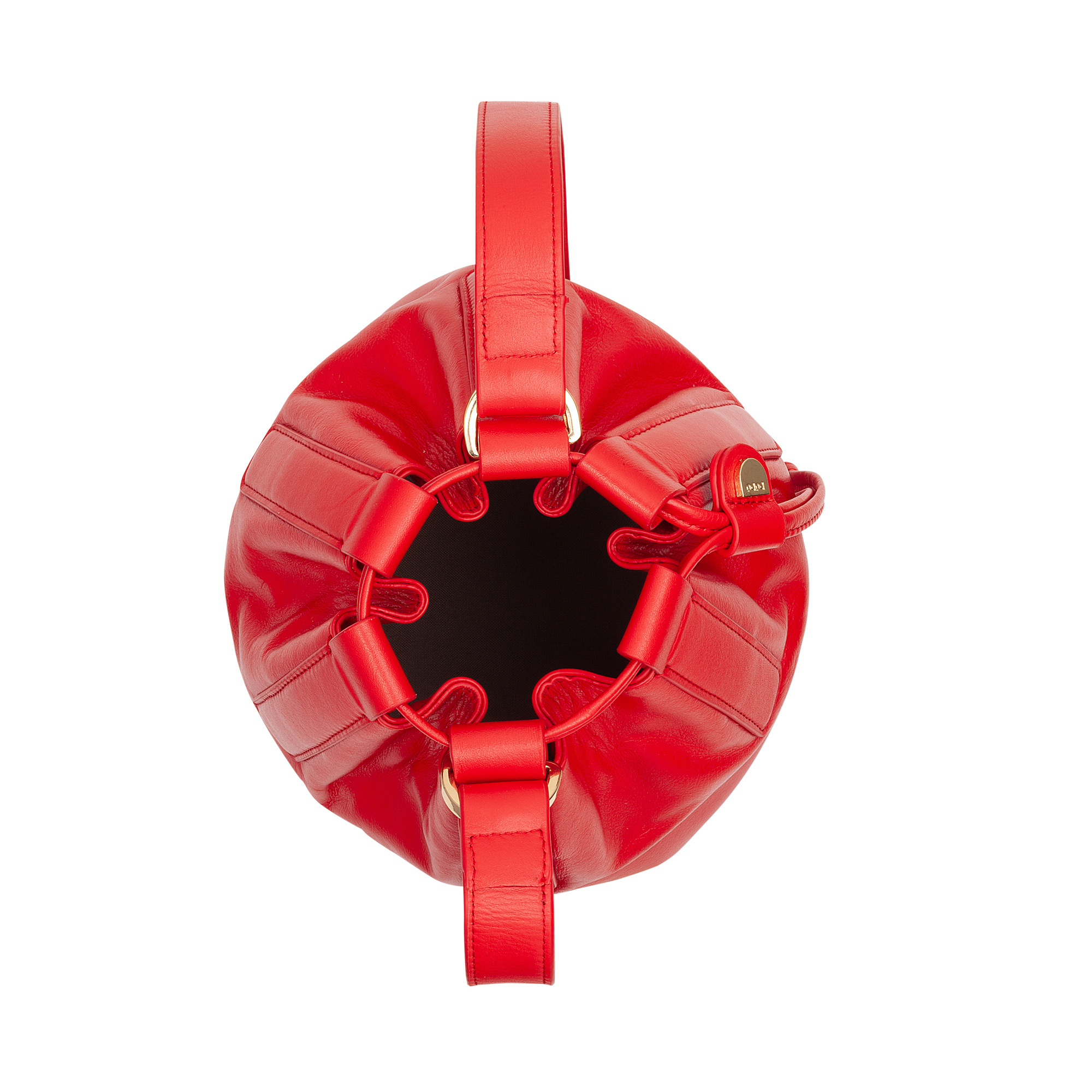 Dudu Leather bag - Filicudi Medium 534-6065-62 Red Flame
