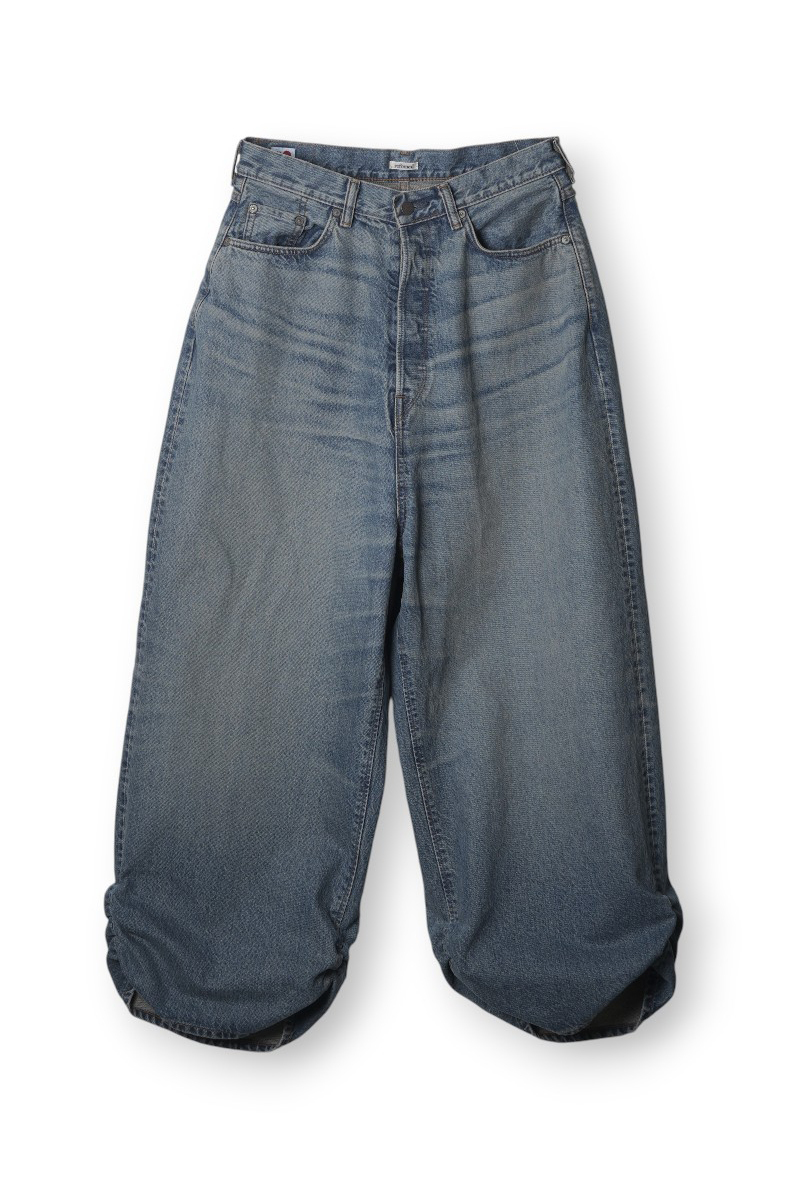 refomed FRESH MAN DENIM WIDE PANTS by EDWIN "USED"