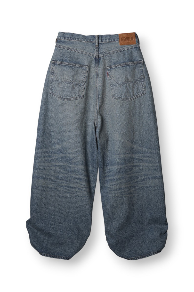 refomed FRESH MAN DENIM WIDE PANTS by EDWIN "USED"