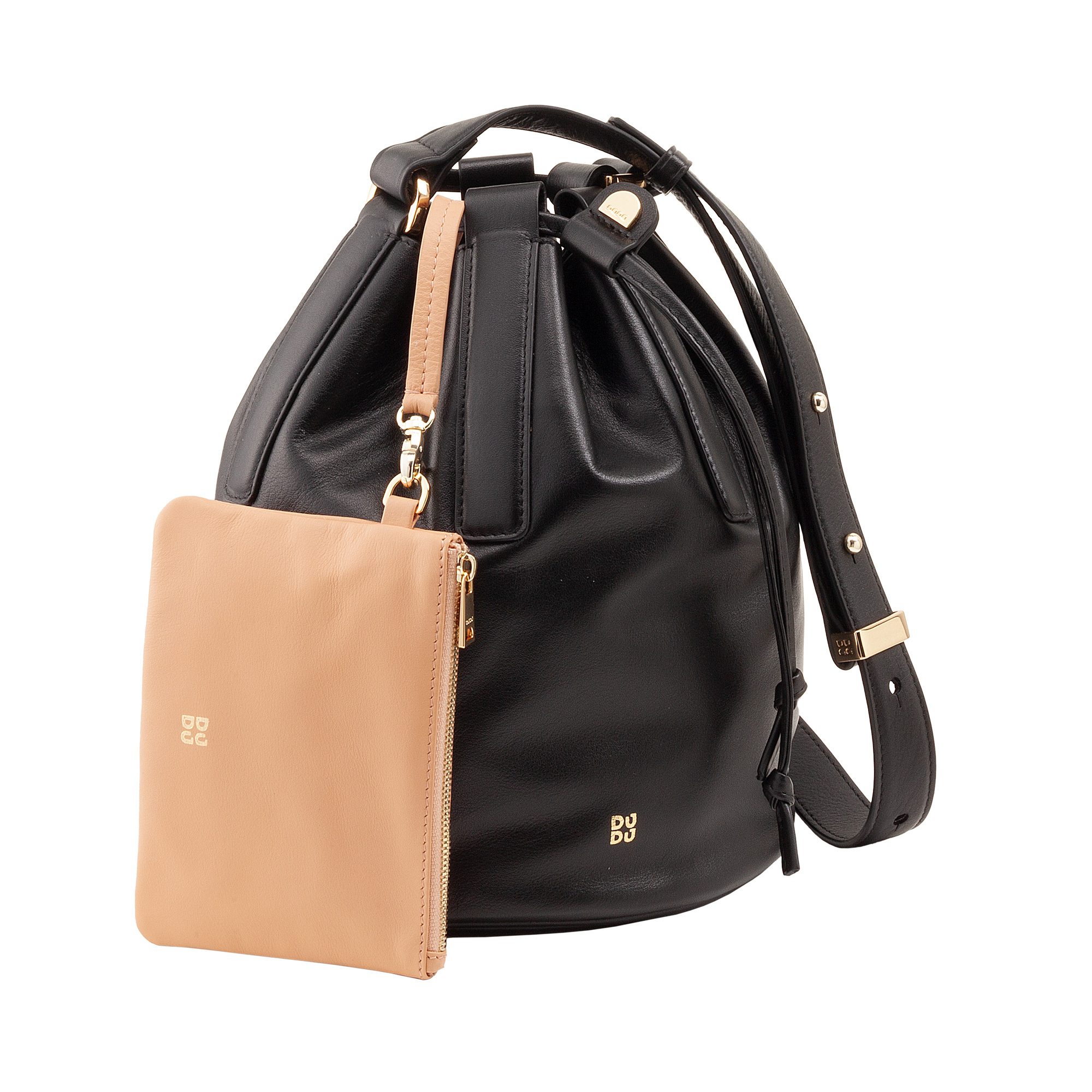 Dudu Leather bag - Filicudi Medium 534-6065-01 Black