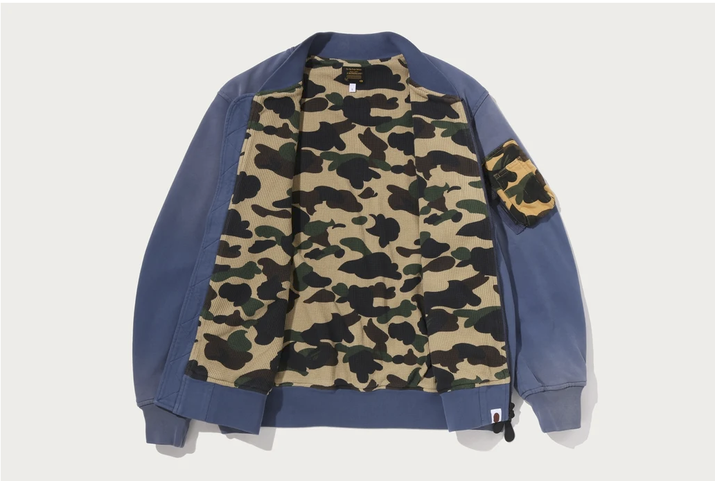【BAPE 男生】0808發售 BAPE SWEAT BOMBER JACKET