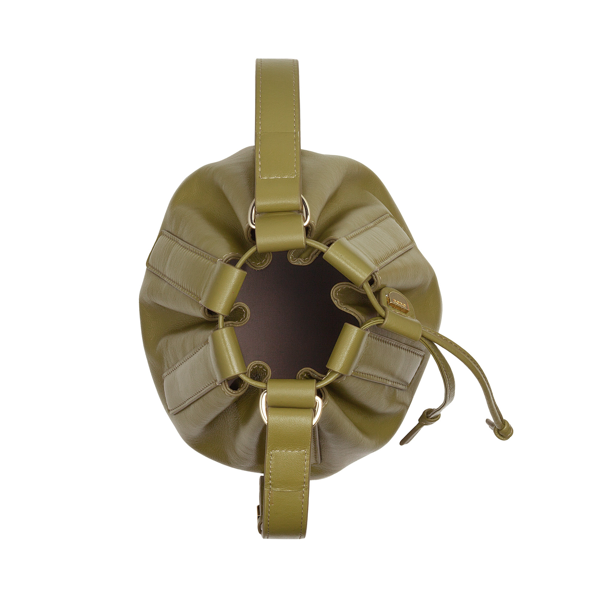 Dudu Leather bag - Filicudi Medium 534-6065-51 Olive Green