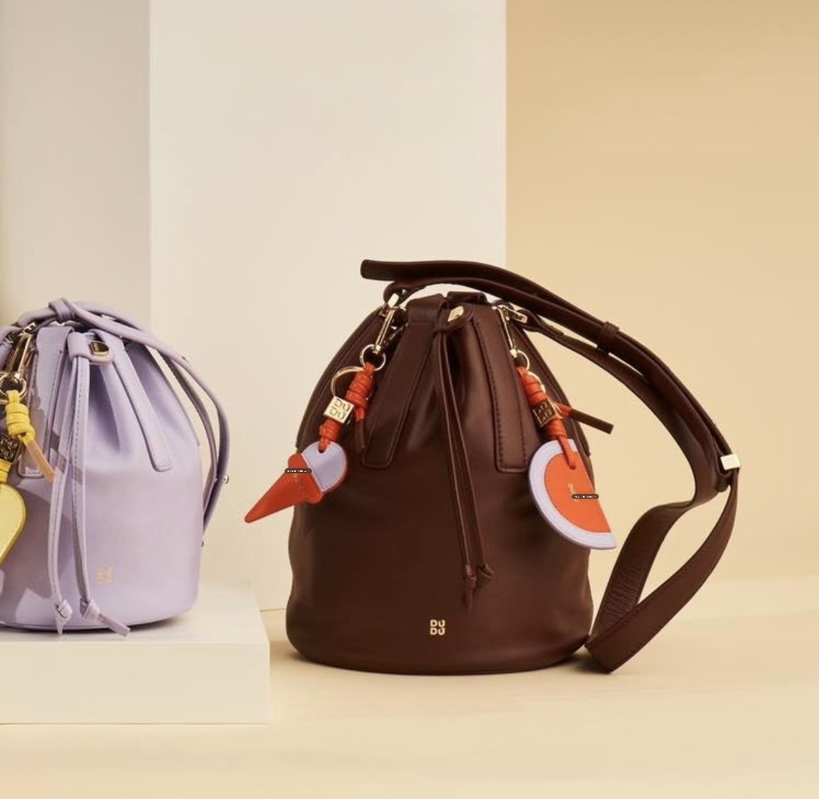 Dudu Leather bag - Filicudi Medium 534-6065-50 Chocolate