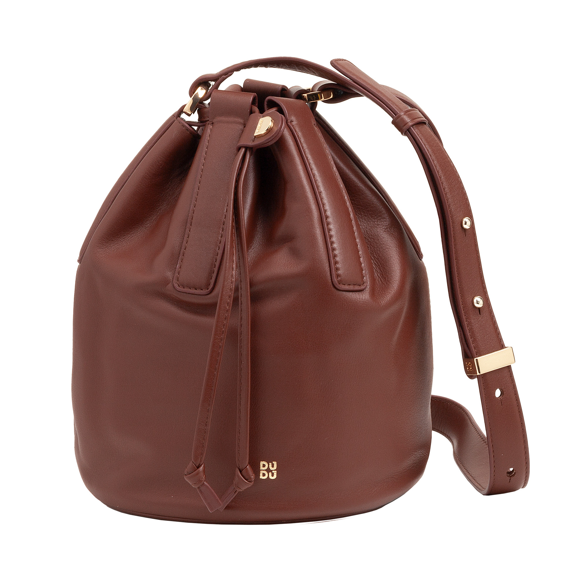 Dudu Leather bag - Filicudi Medium 534-6065-50 Chocolate