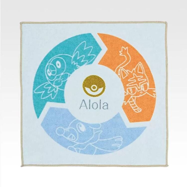 Pokemon Ichiban Kuji Pokemon 30th Anniversary Vol. 2 - I Prize Alola Region Towel