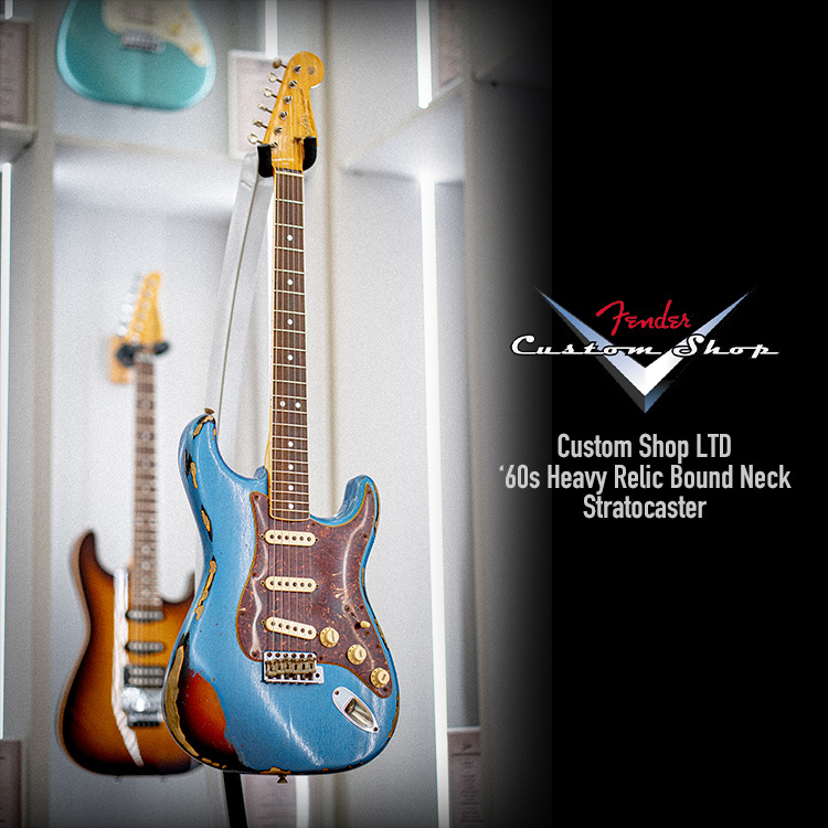 嚴選二手 Fender Custom Shop 60s Heavy Relic Bound Neck Stratocaster