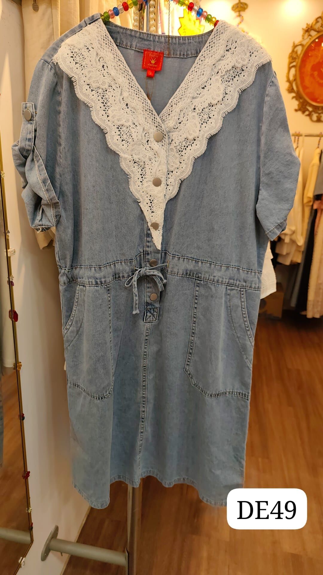 DE49 胸S38 M40 L42 XL44 長39 $499