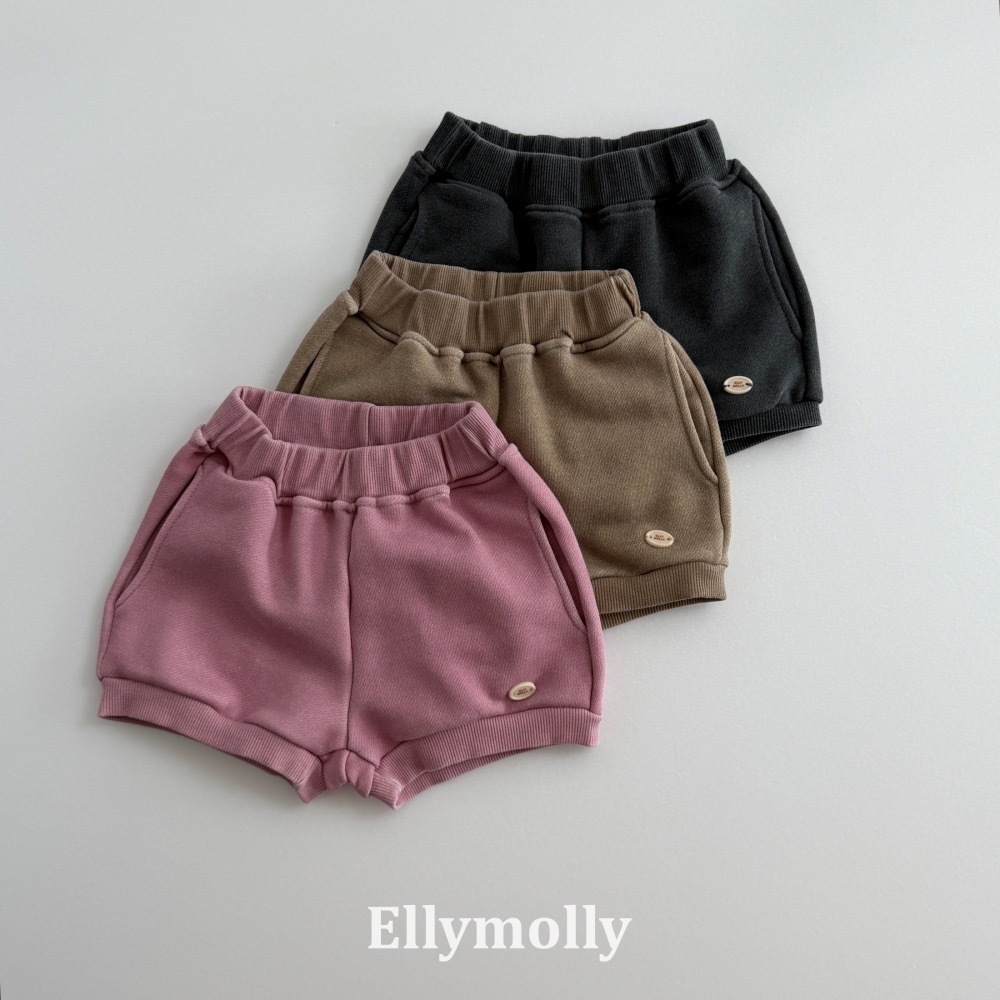 Ellymolly 水洗染短褲 / 3色