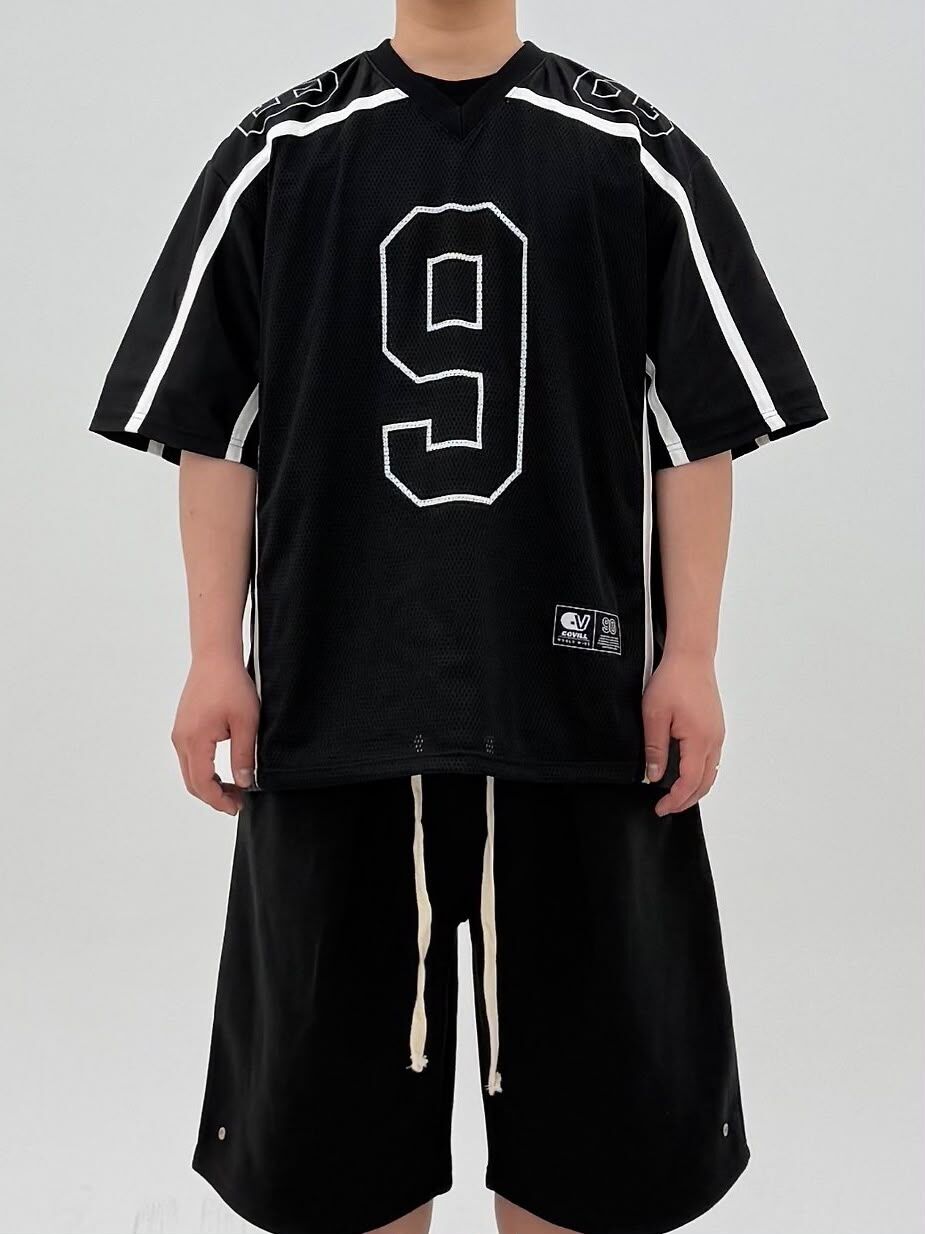 V領數字短袖Tee COVILL-274T