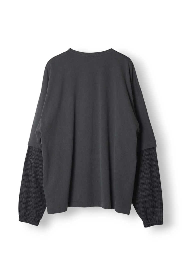 refomed FRESH MAN LAYERED TEE “CHECK”