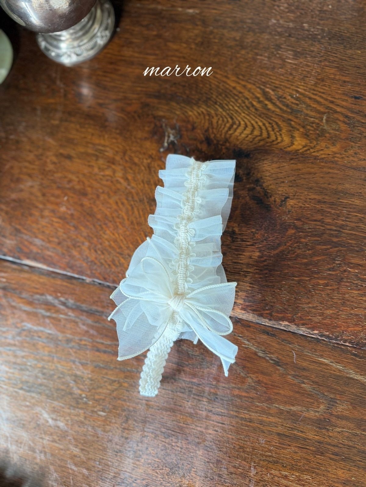 MARRON Candy Ribbon Headband