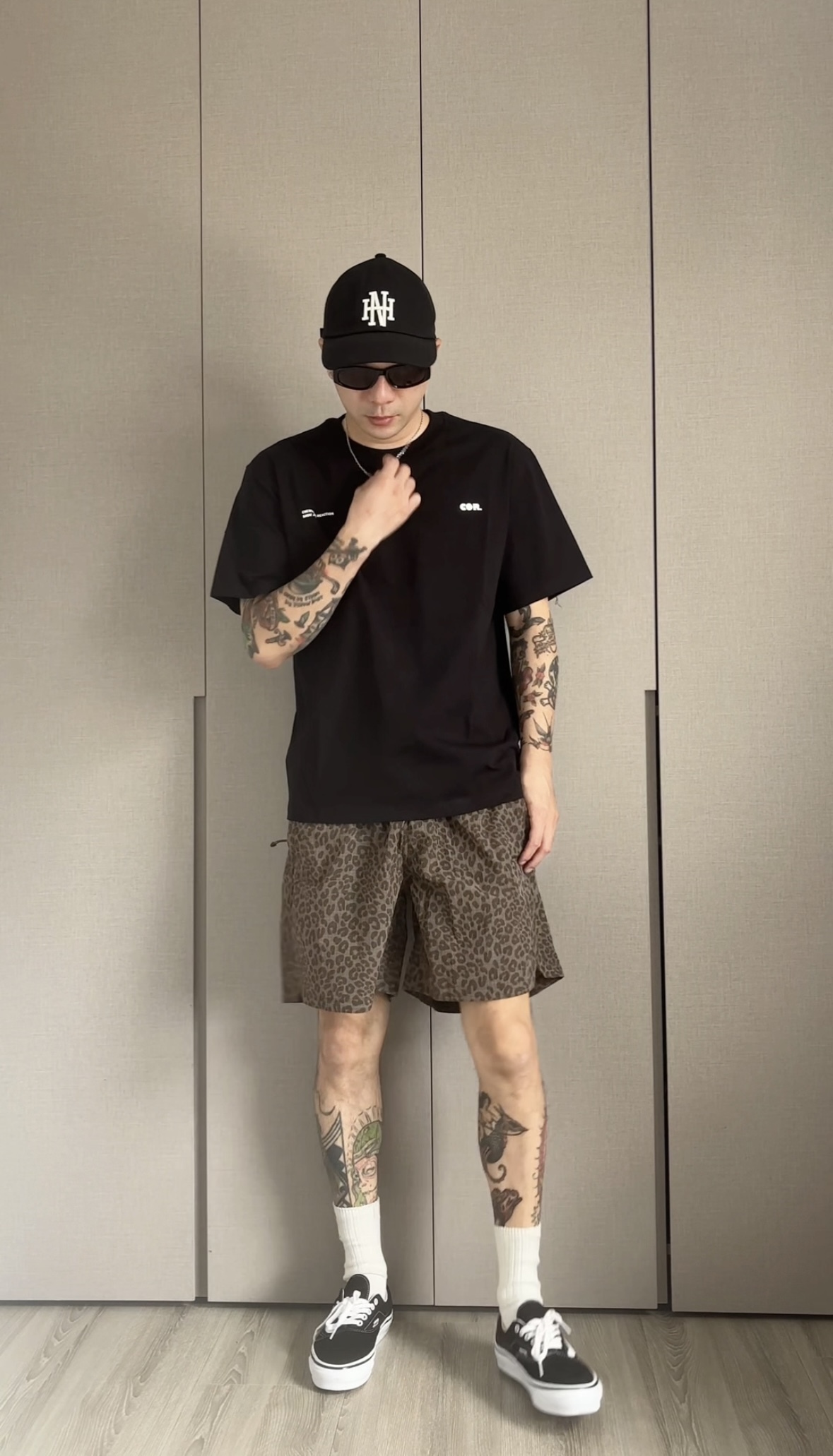 雙Logo短袖T