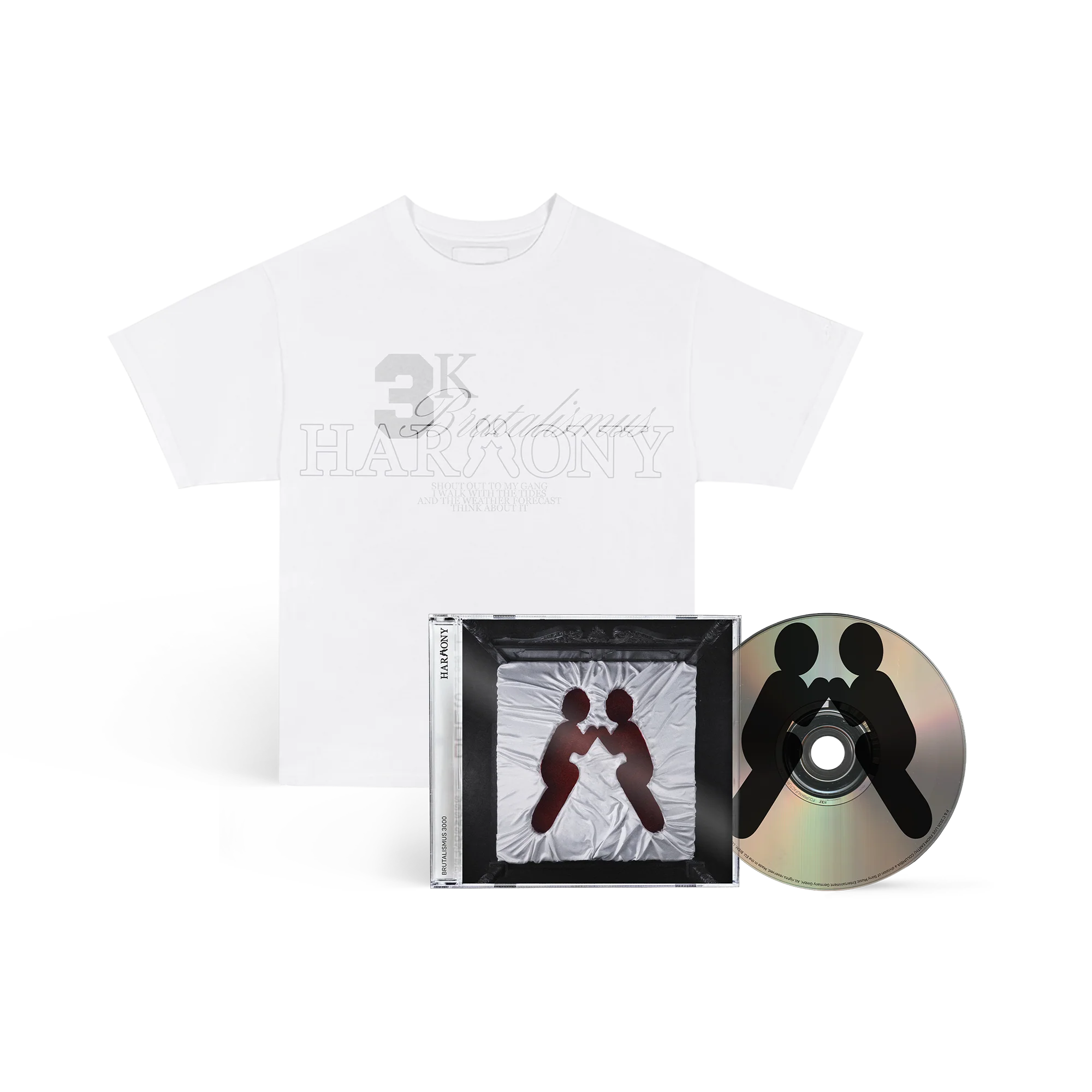 Brutalismus 3000 - Harmony (2026) 限量CD專輯 / 黑膠唱片 / 短T組合包