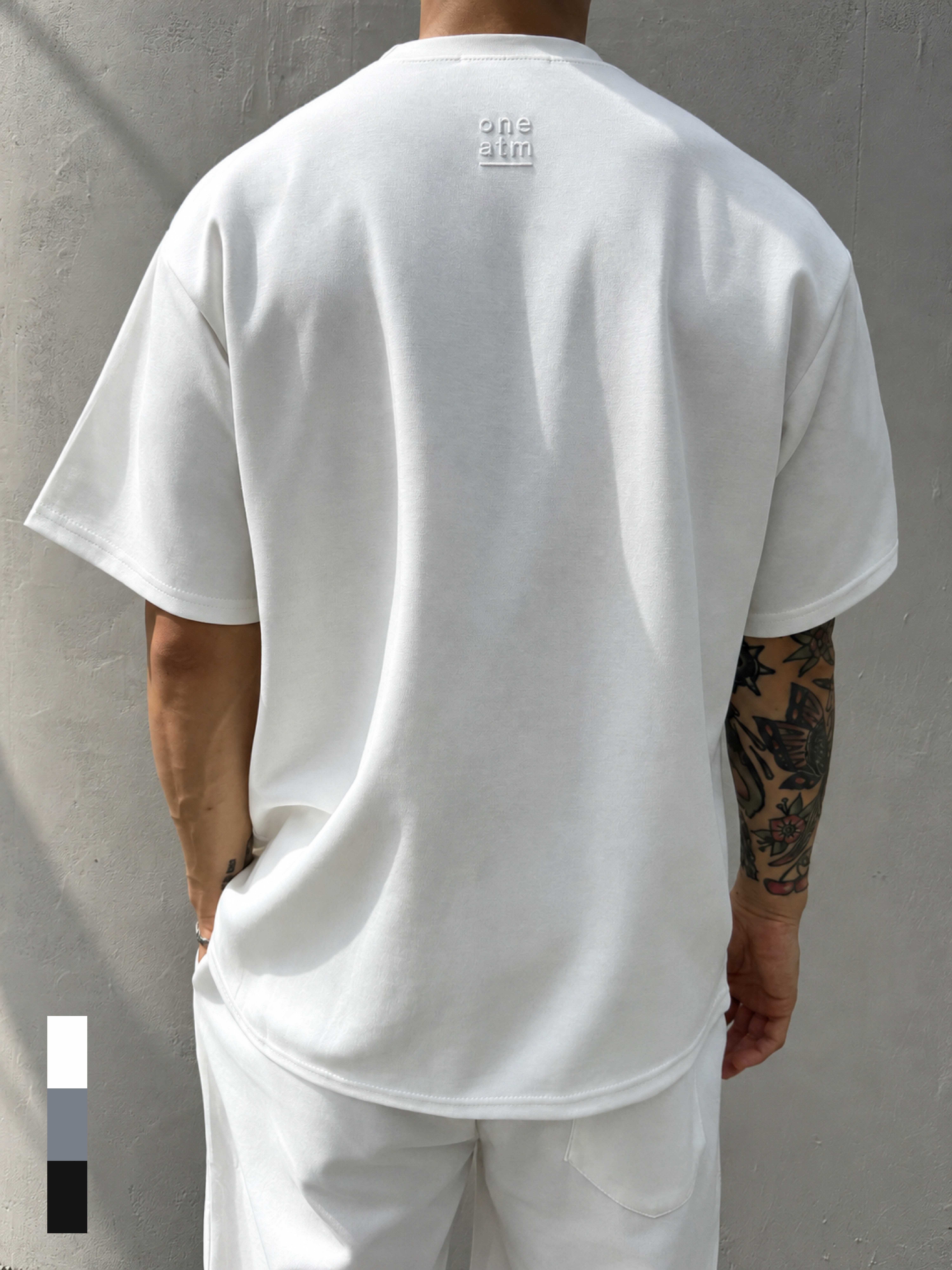 [1atm] Silky-Soft Logo T-Shirt project-060 design™ by 1atm