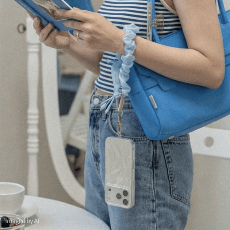 nelna｜Cable Strap Set Clear