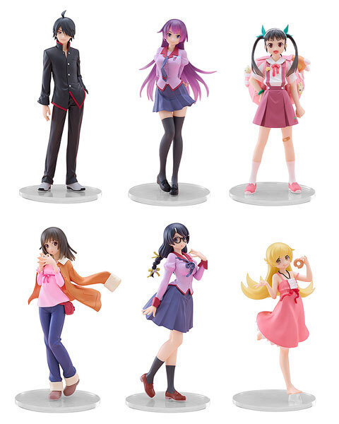 預訂1月 VISION 化物語  CHILLfigg Monogatari Series Bakemonogatari 6Pack BOX Pre-order