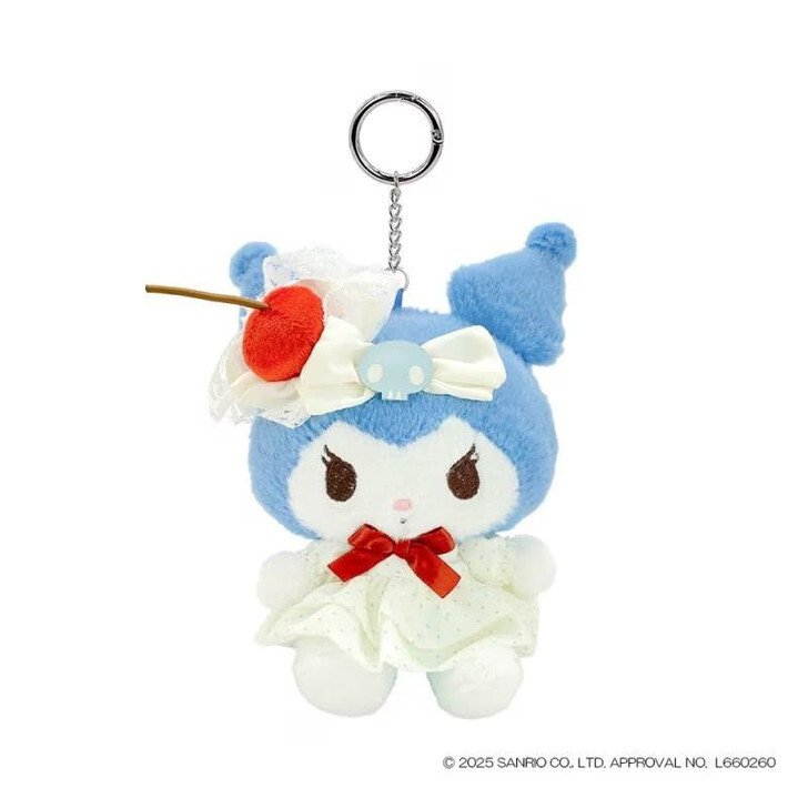 Sanrio Sweet Cakes Collection Kuromi Plush Keyring