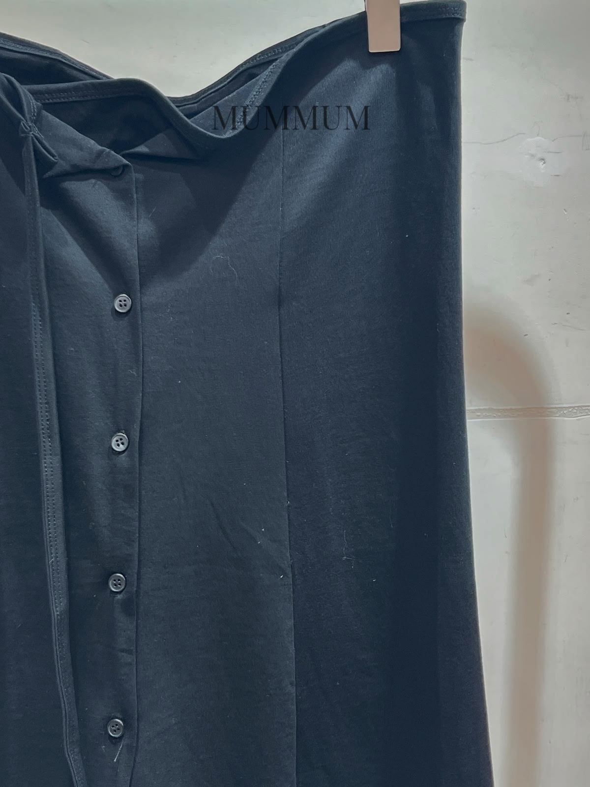 03821a/鈕扣裝飾半身直裙 36/33/28