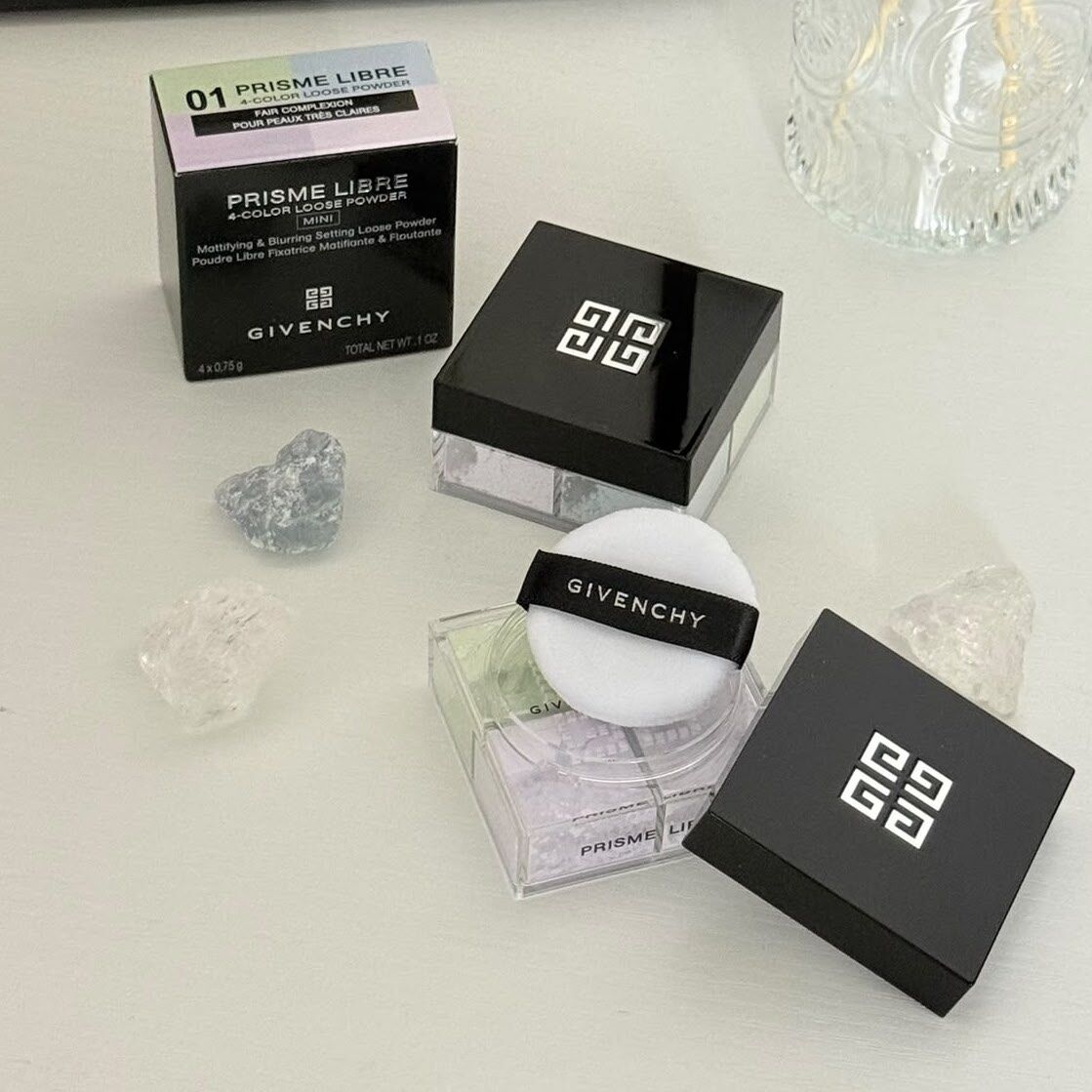 Givenchy - Prisme Libre 4-Color Loose Powder Mini 高級訂製稜鏡四色蜜粉迷你 4 x 0.75g #1