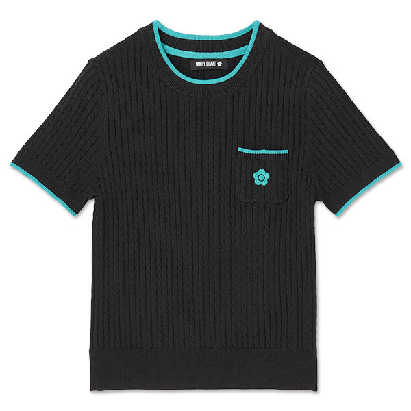 MARY QUANT / Daisy Bicolor Pullover