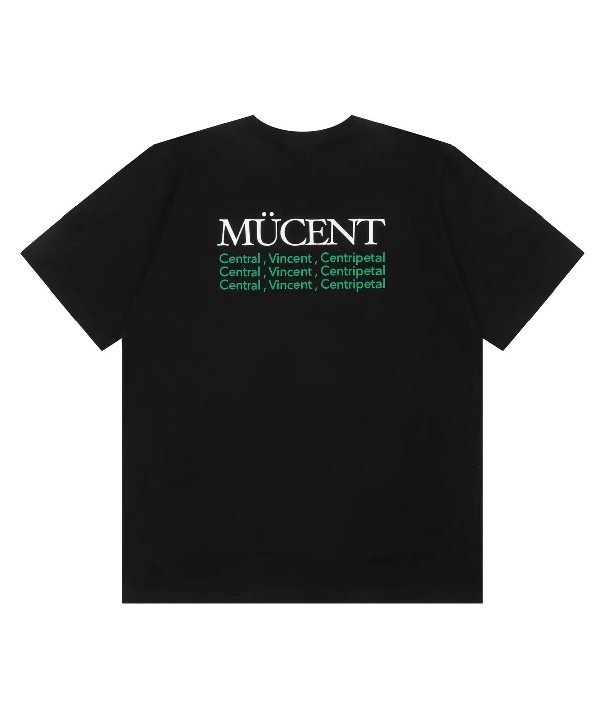 【OWN】Mucent 短袖 上衣 圓領 簽名小標 寬鬆 修飾 男女通用 短版 情侶款 黑色 白色