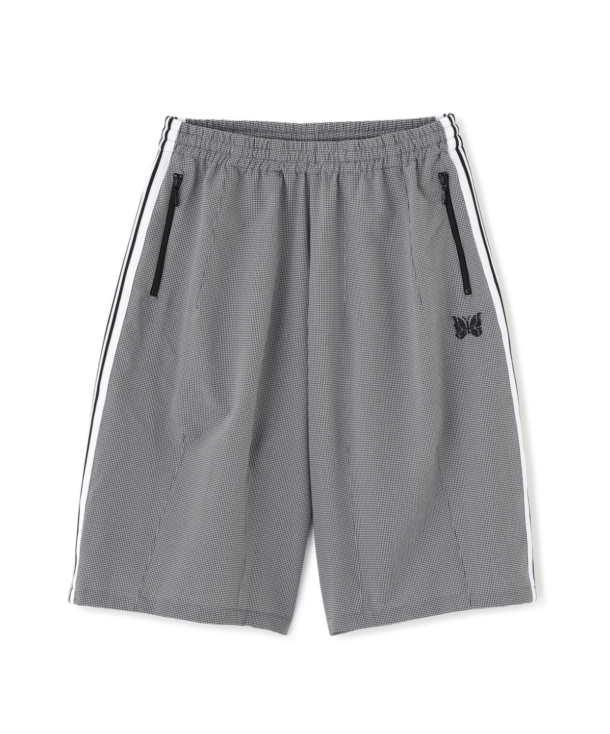 Needles x LHP HD Track Shorts Seersucker- Grey- SX1536
